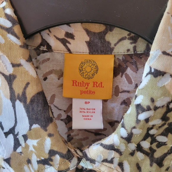 Ruby Rd top, petite 8 - Picture 6 of 7